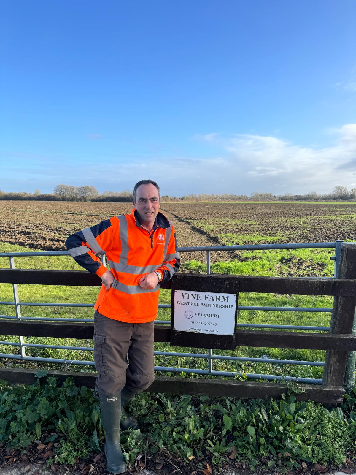farmer Tim Whitehead